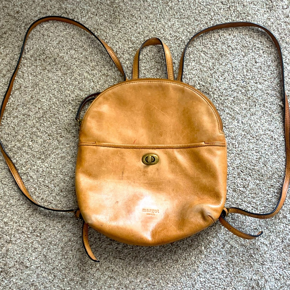 100% Leather Backpack